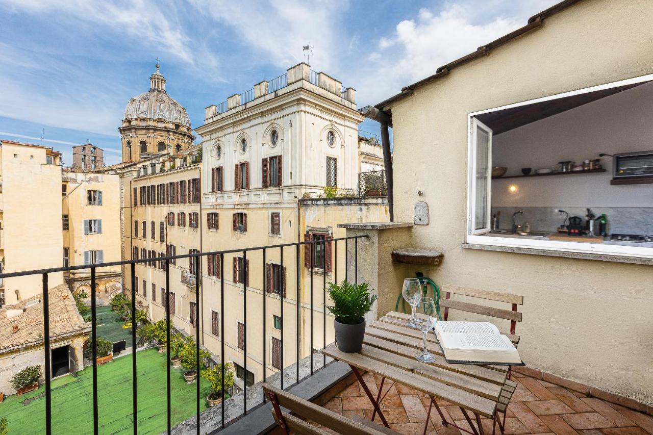 Campo De' Fiori Penthouse-Rental In Roma Exterior foto